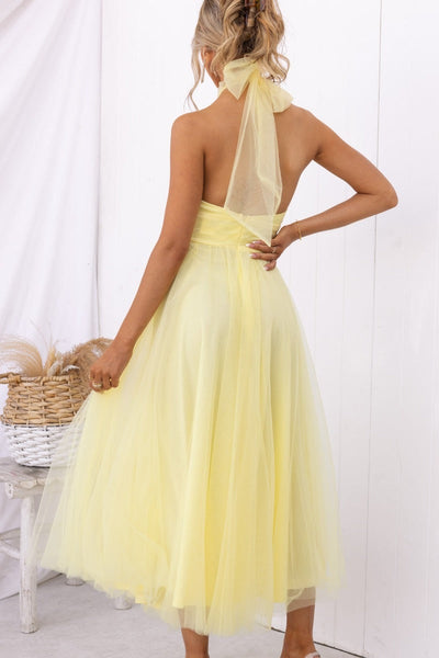 Claudia™ - Casual Mesh Open Back Dress