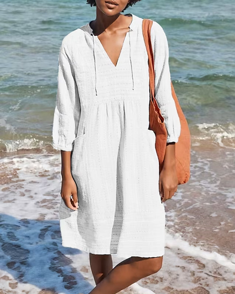 Zoe™ - Shirt Dress with Pocket