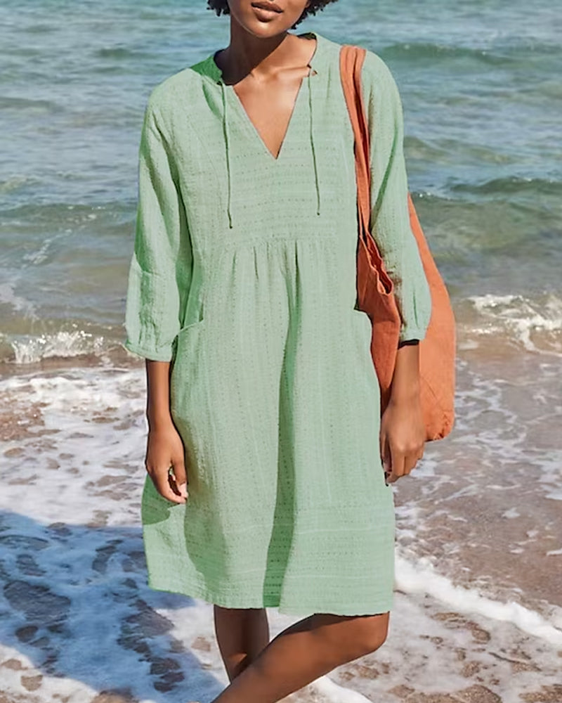 Zoe™ - Shirt Dress with Pocket