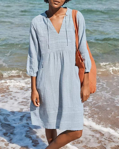 Zoe™ - Shirt Dress with Pocket