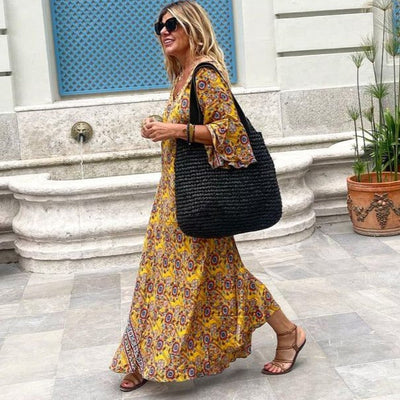 Abby's™ Print Boho Maxi Dress