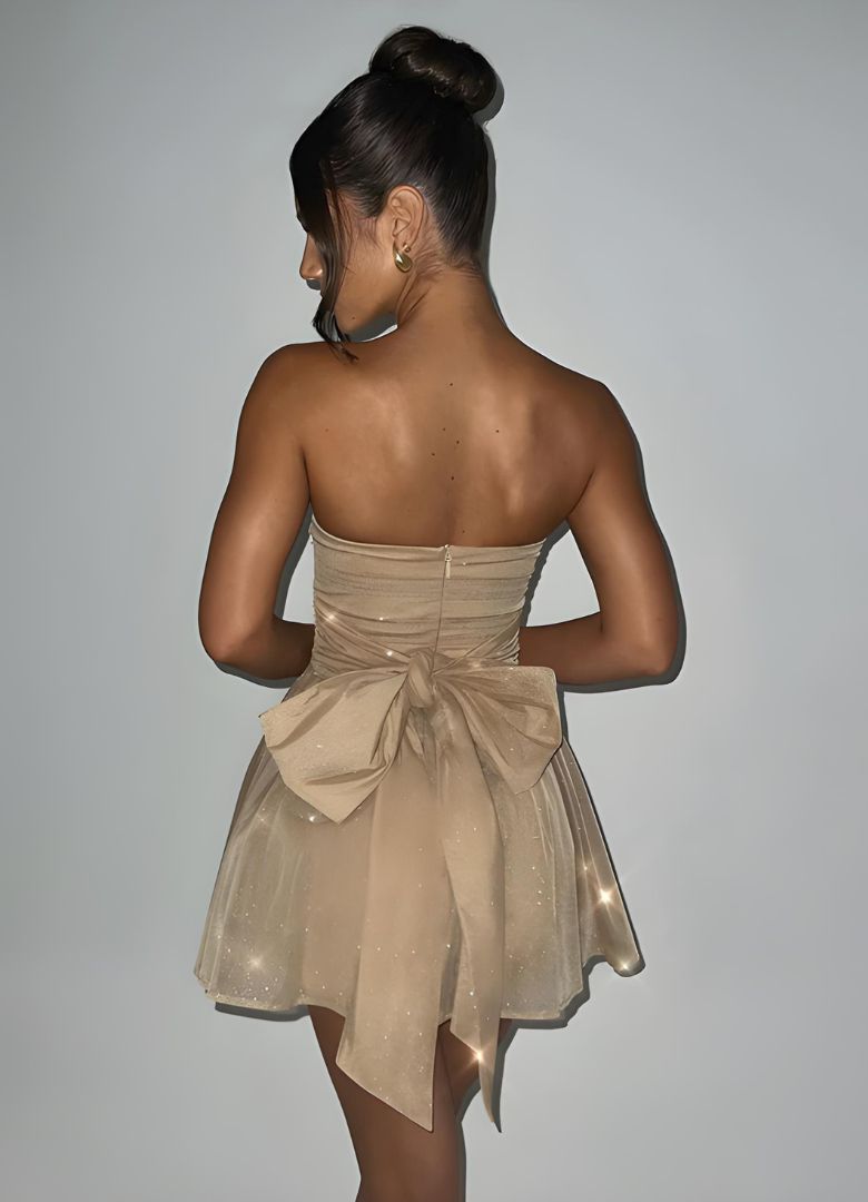 Liliana™ – Dress with Chic Bow