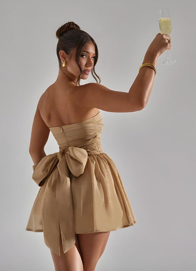 Liliana™ – Dress with Chic Bow