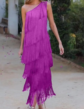 Christa™ - Unique One-Shoulder Dress