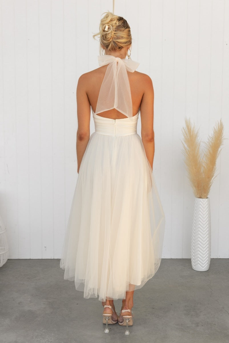 Claudia™ - Casual Mesh Open Back Dress