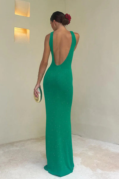 Isabeau™ - Glitter Maxi Dress
