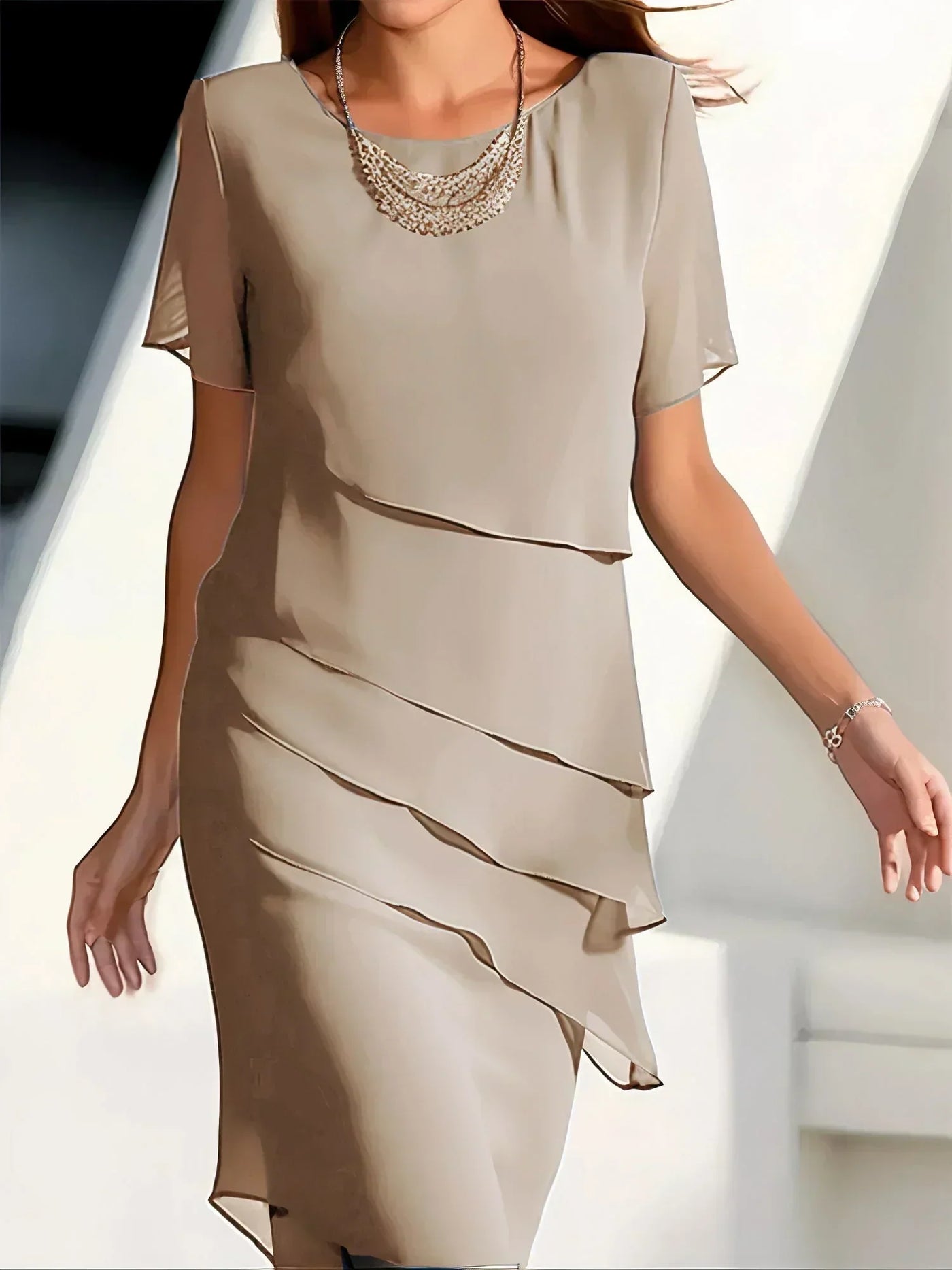 Marlene™ - Elegant Shift Dress