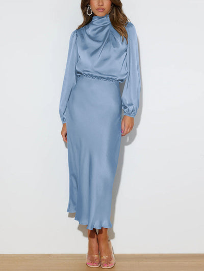 Joanna™ - Long Satin Dress