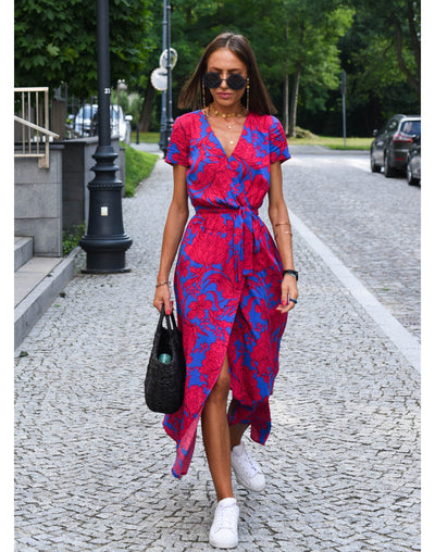 Michelle™ - Stylish Dress with V-Neck