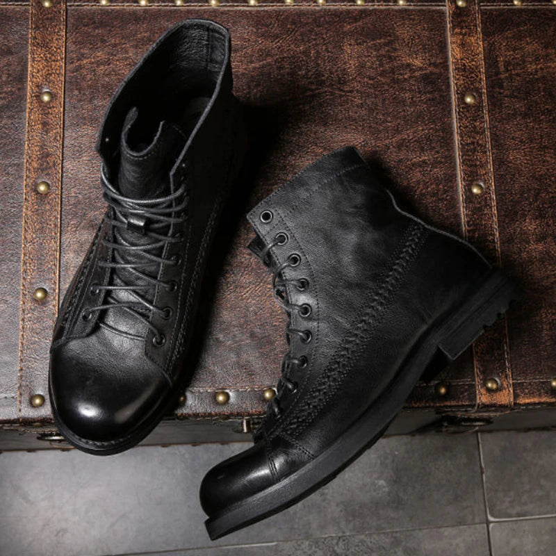 Grayson™ - Orthopaedic Vegan Leather Winter Boots