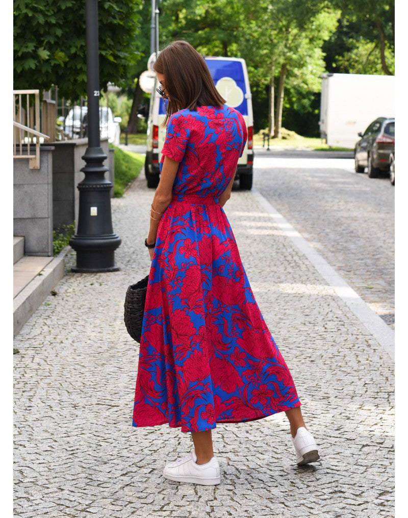 Michelle™ - Stylish Dress with V-Neck