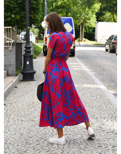 Michelle™ - Stylish Dress with V-Neck