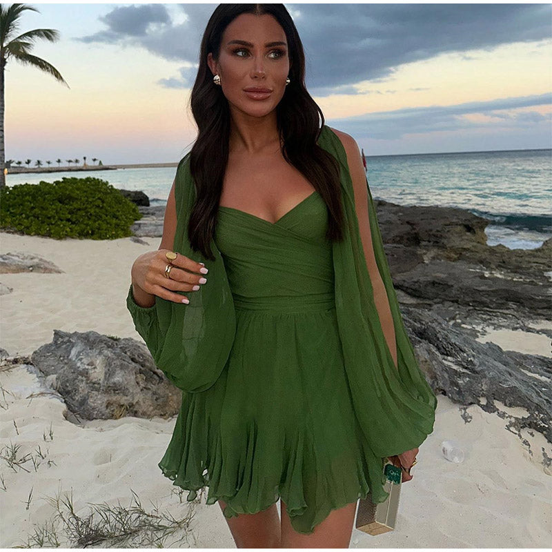Celina™ - Sexy Hollowed-Out Mini Dress