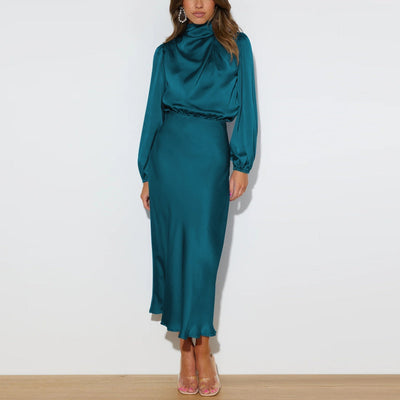 Joanna™ - Long Satin Dress