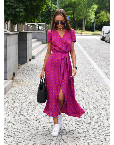 Michelle™ - Stylish Dress with V-Neck