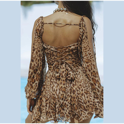 Celina™ - Sexy Hollowed-Out Mini Dress