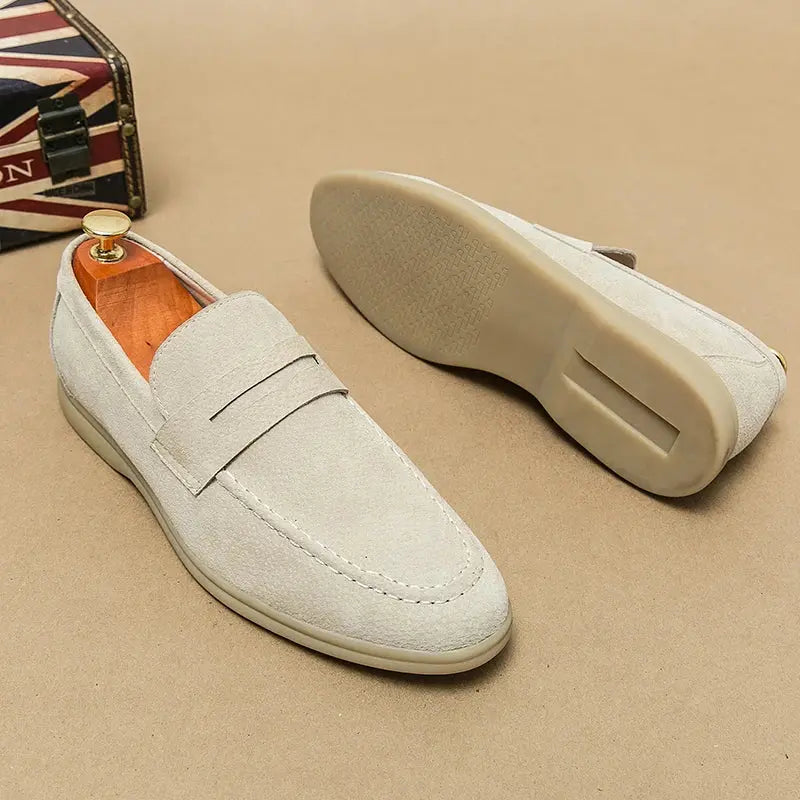 James™ - Stylish Lace-Up Loafers
