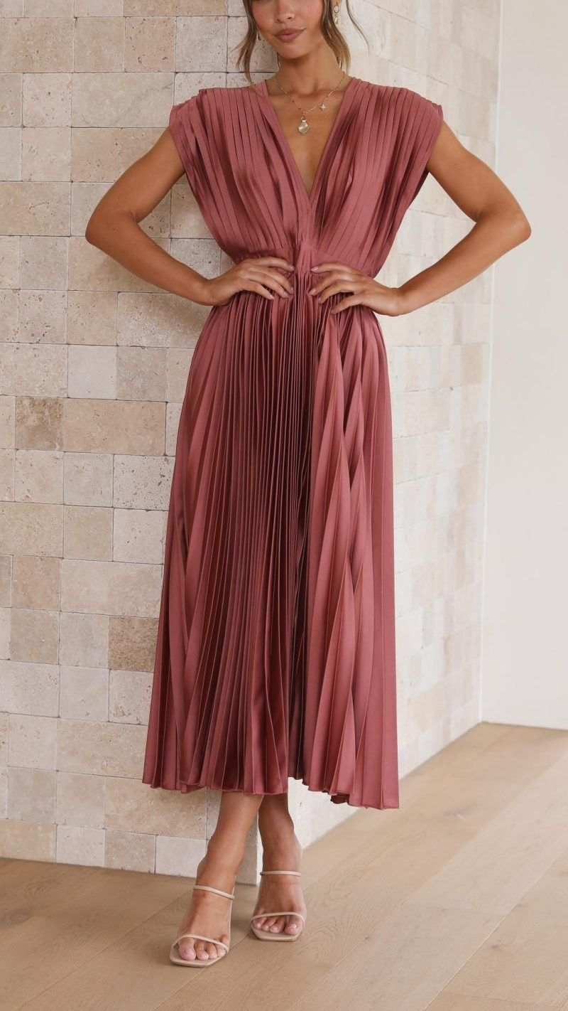 Seraphina™ - Elegant Party Dresses with Deep V-Neck