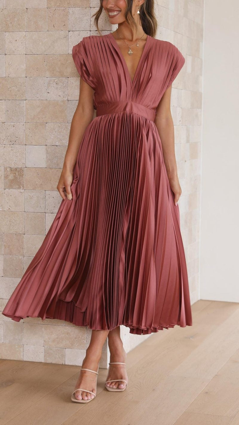 Seraphina™ - Elegant Party Dresses with Deep V-Neck