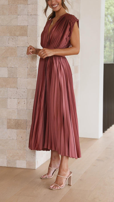 Seraphina™ - Elegant Party Dresses with Deep V-Neck
