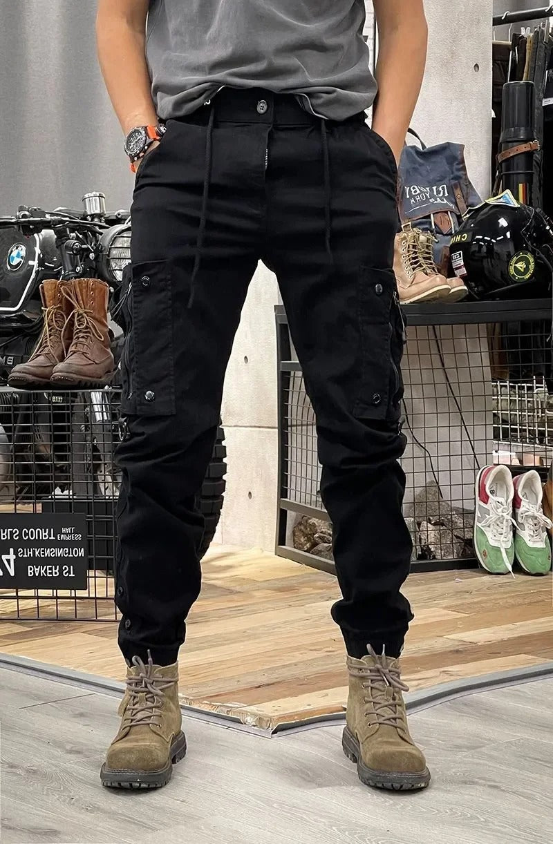 Lucas™ - Slim Fit Cargo Trousers with Practical Pockets