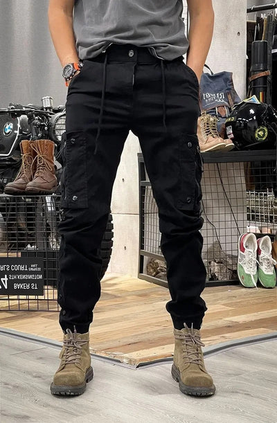 Lucas™ - Slim Fit Cargo Trousers with Practical Pockets