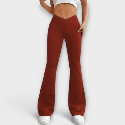 Serena - Relaxed Trousers with Flared Leg