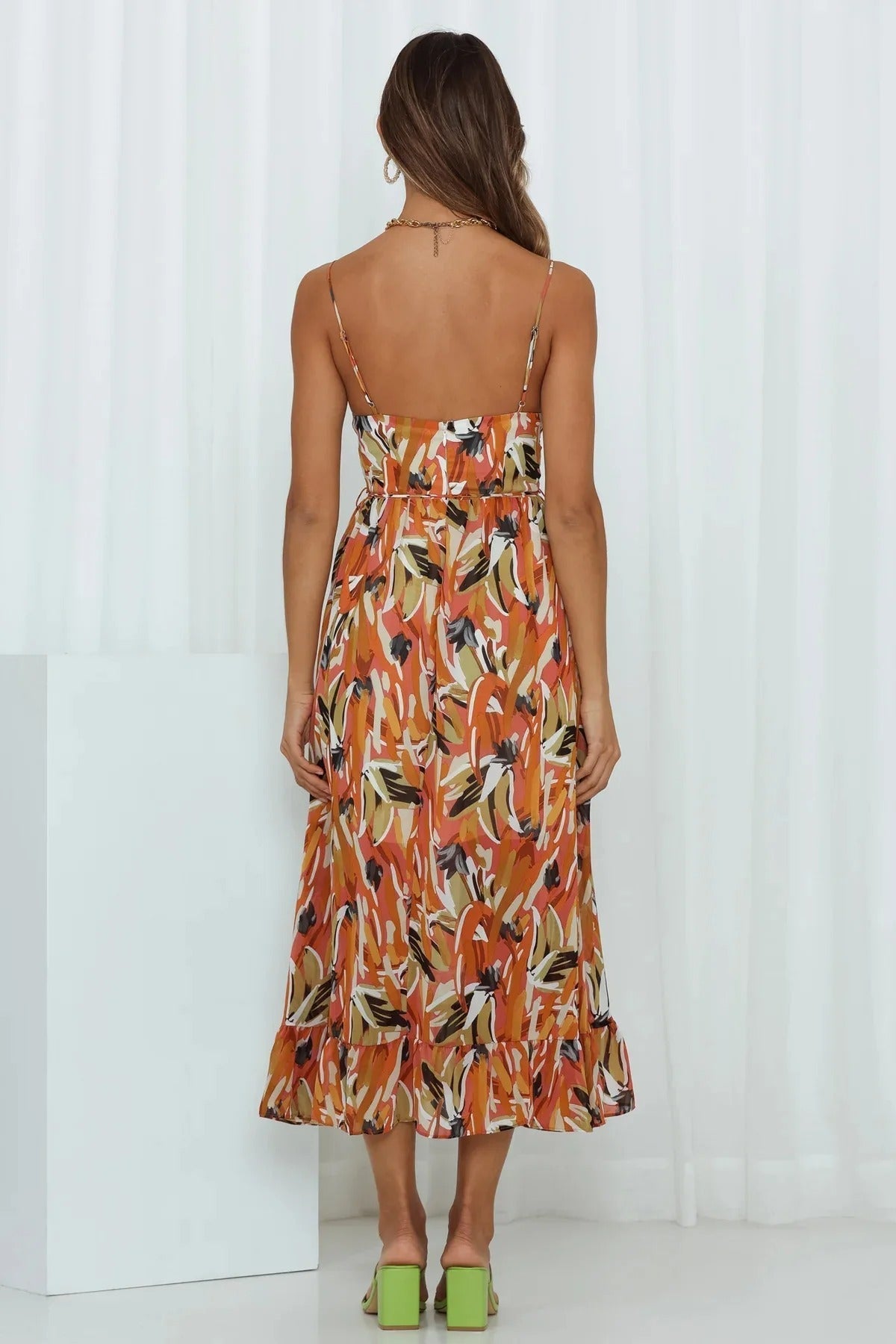 Selene™ - Boho Beach Dress with Straps