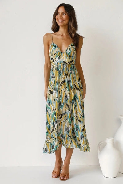 Selene™ - Boho Beach Dress with Straps