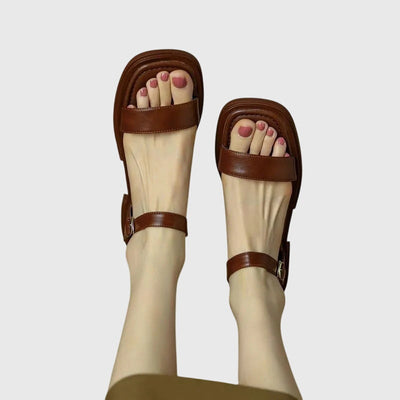 Celestia™ | Orthopaedic Leather Sandals
