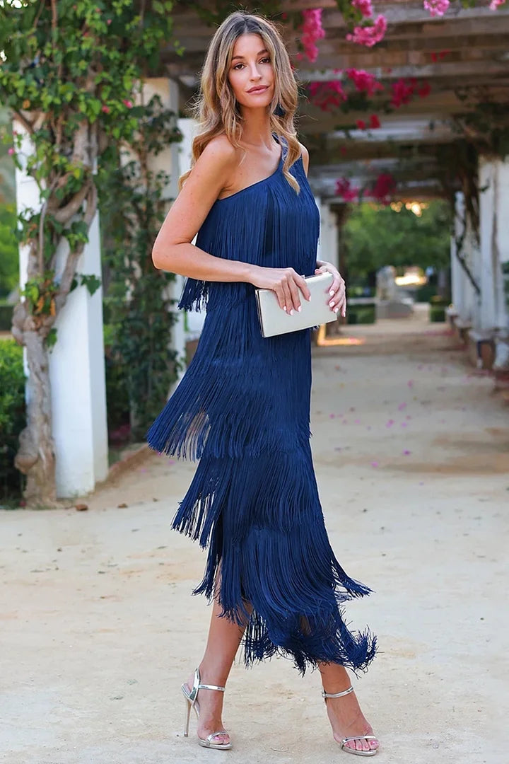 Christa™ - Unique One-Shoulder Dress