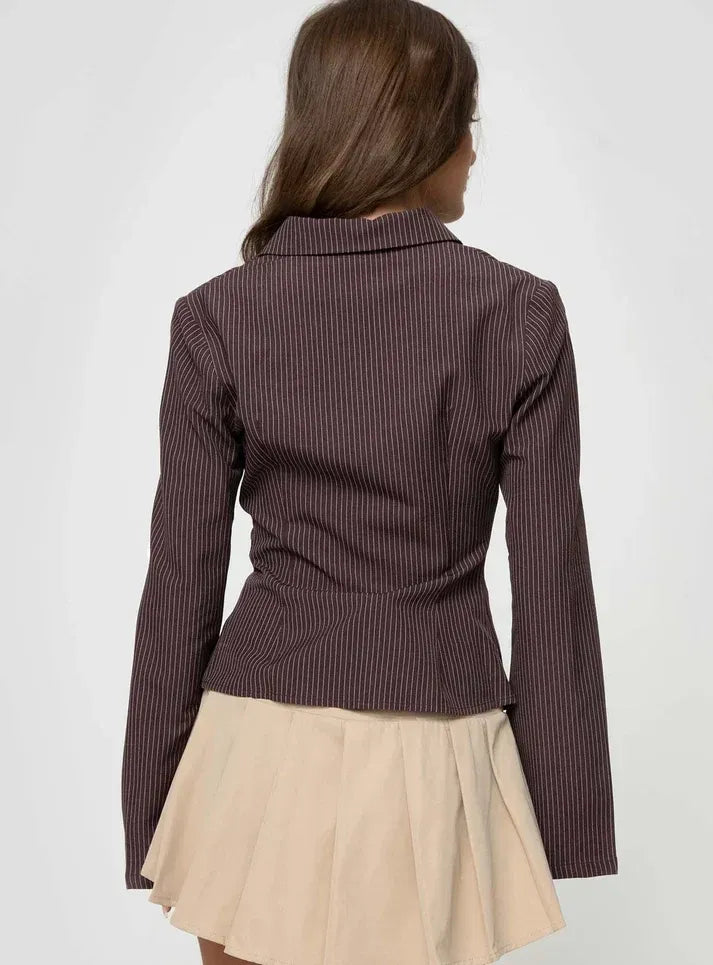 Veronica™ – Retro-style button-front top