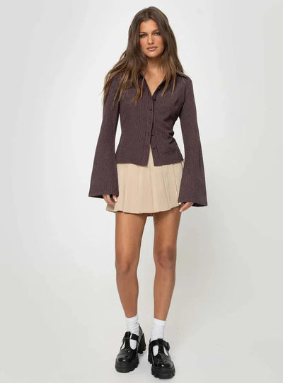 Veronica™ – Retro-style button-front top