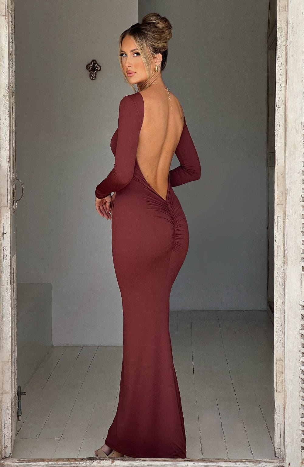 Filou's™ - Maxi Dress with Deep Back