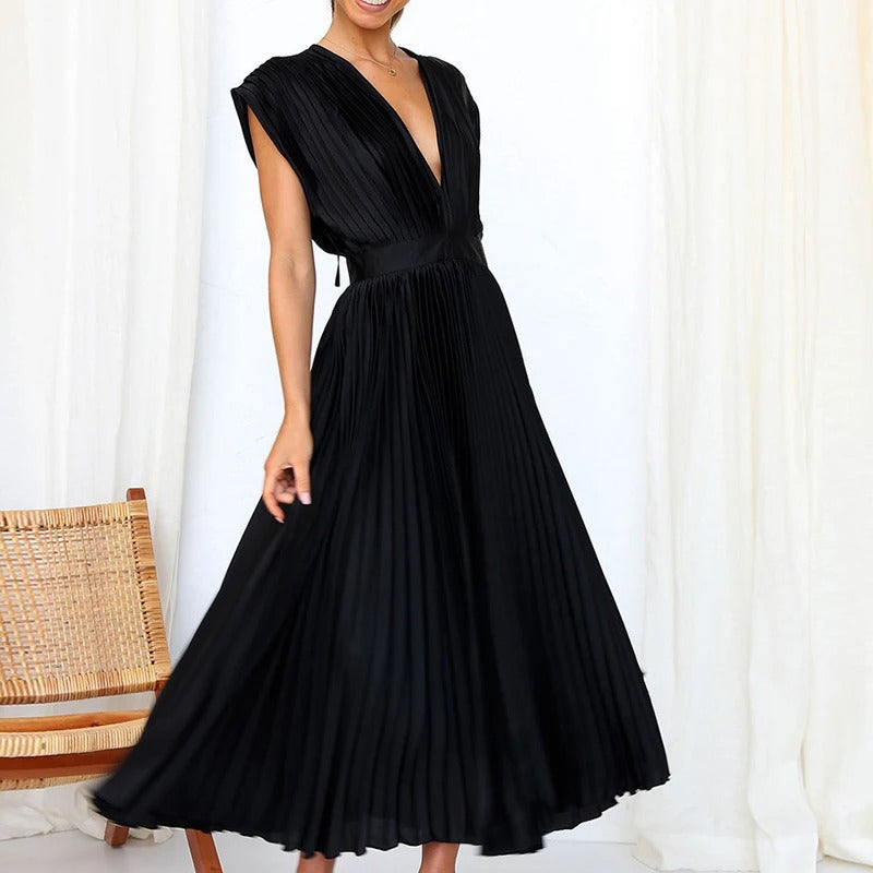 Seraphina™ - Elegant Party Dresses with Deep V-Neck